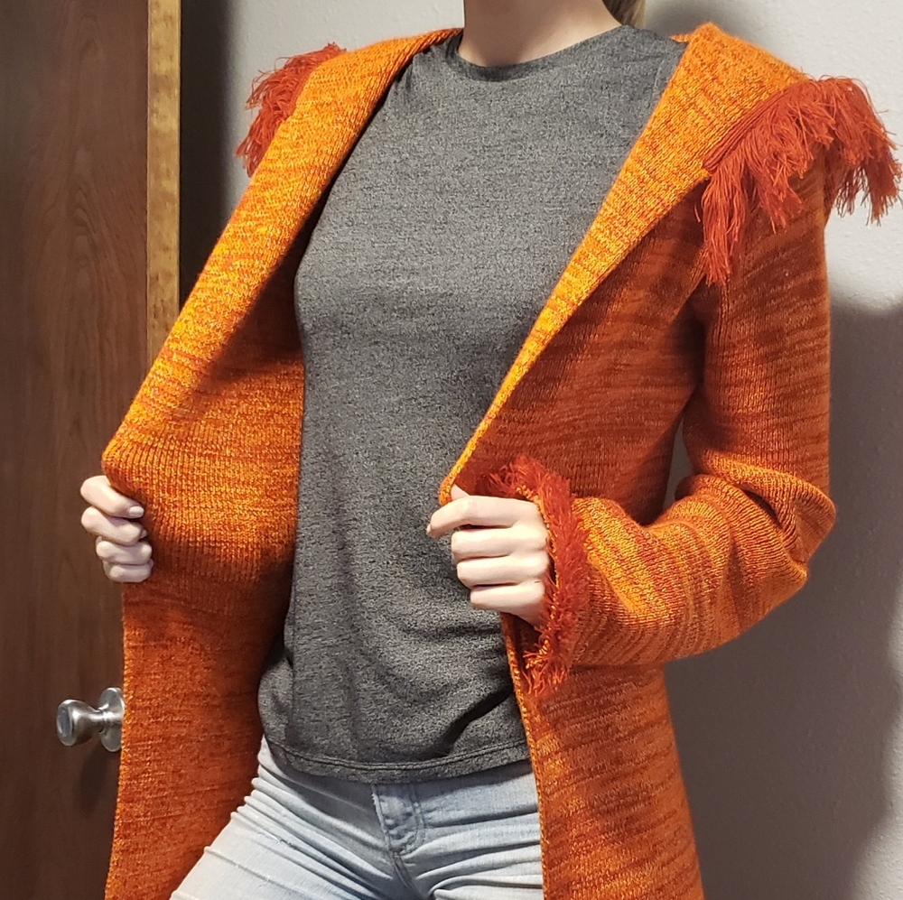 Handmade Vintage full length sweater